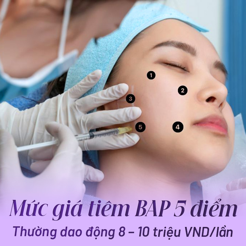tiêm bap bao nhiêu tiền