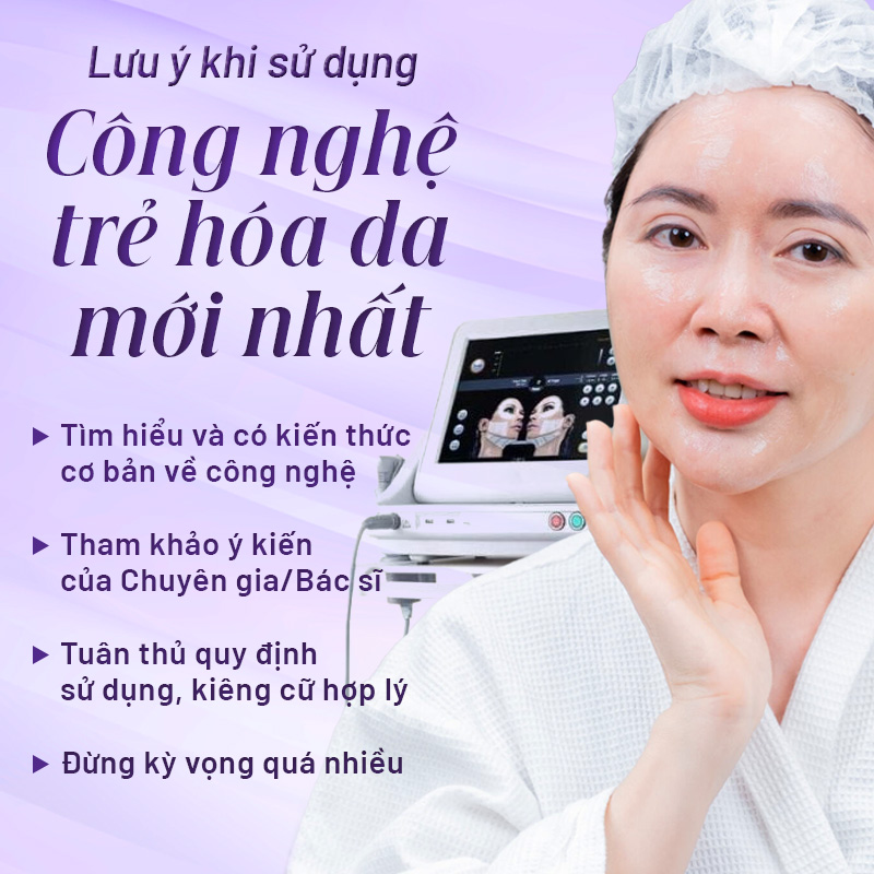 các công nghệ trẻ hóa da hiện nay