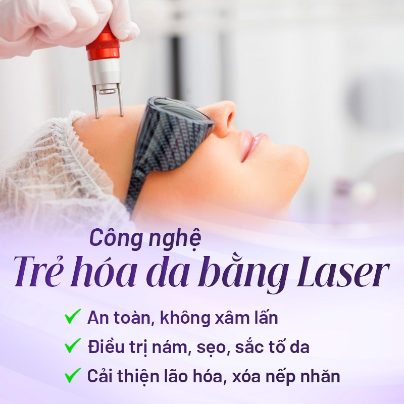 công nghệ làm đẹp da mặt mới nhất