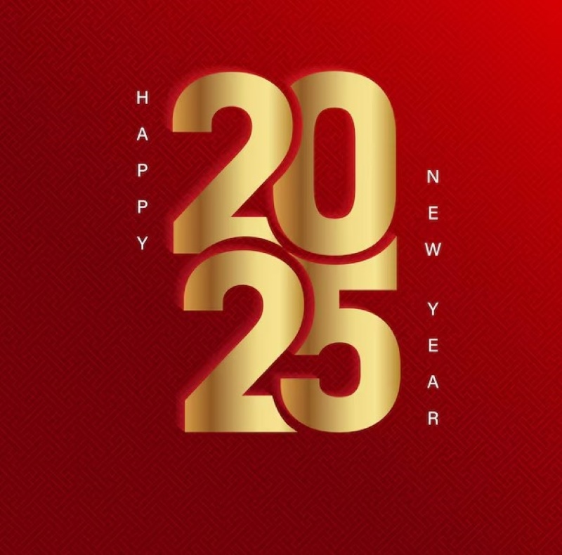 hình ảnh chúc mừng năm 2025