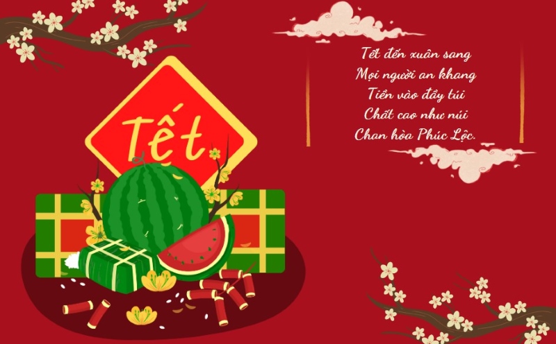 hinh anh chuc tet 2025