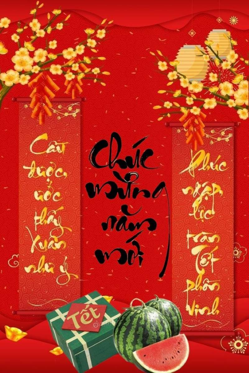 hình chúc năm mới 2025
