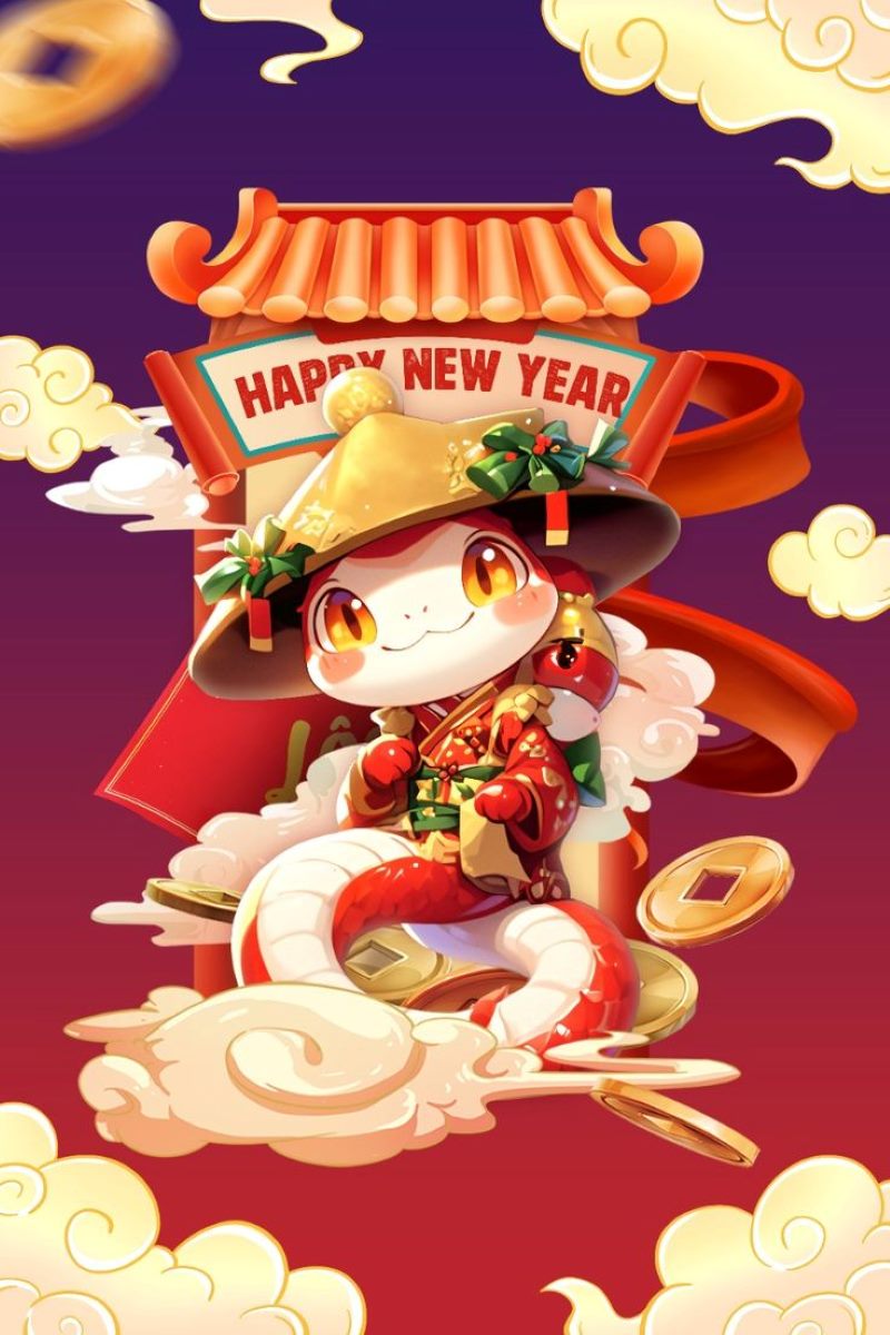 hình động chúc tết 2025