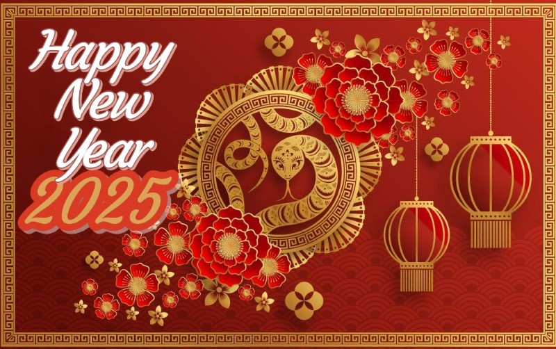 hình happy new year 2025