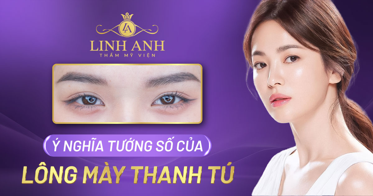 Đặc điểm của lông mày thanh tú và ý nghĩa trong nhân tướng học
