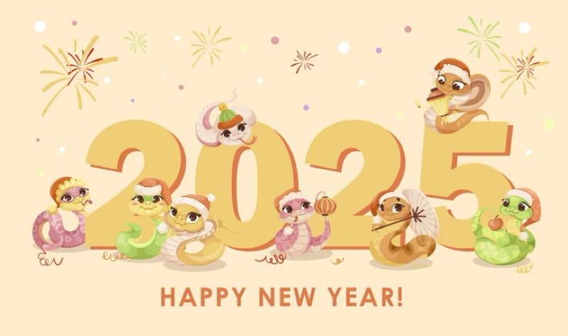 phông nền chúc mừng năm mới 2025