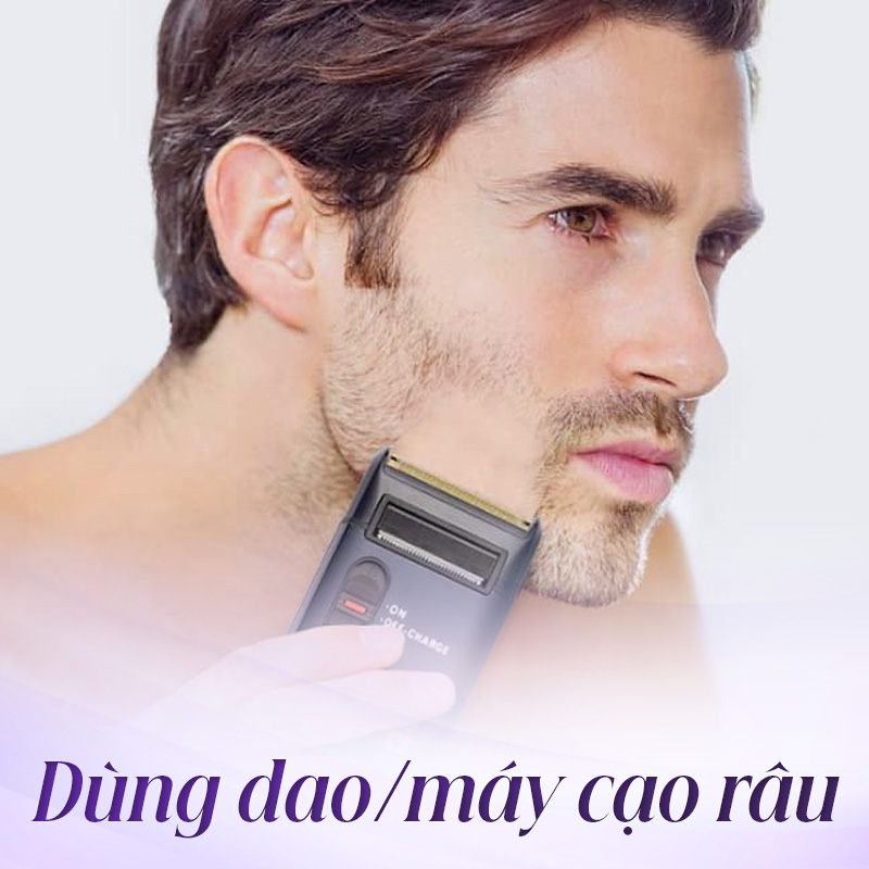 triệt râu quai nón hcm