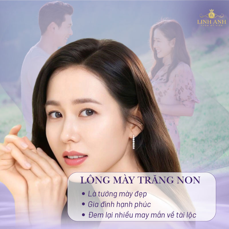 xem tướng lông mày trăng non xem tướng lông mày trăng non