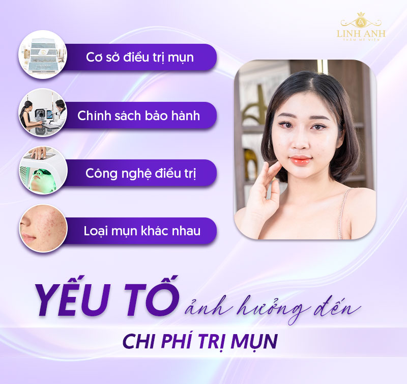 1 liệu trình trị Mụn la bao nhiêu tiền 1 liệu trình trị Mụn la bao nhiêu tiền