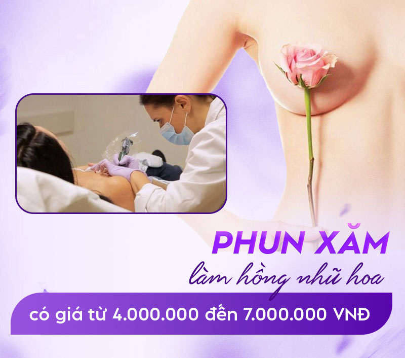 giá Làm hồng nhũ hoa