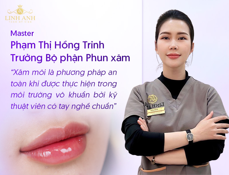 có nên Xăm môi có nên Xăm môi