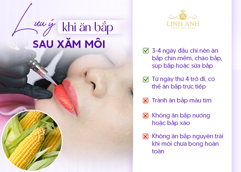 phun môi hoàn toàn có thể ăn Bắp được phun môi hoàn toàn có thể ăn Bắp được