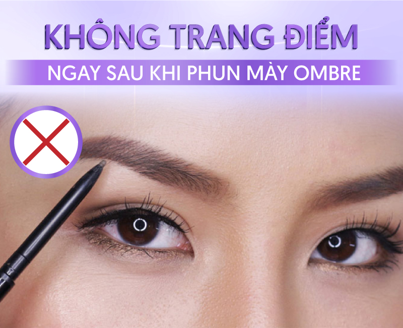 sau bao lâu thì phun mày ombre bong - Viện thẩm mỹ quốc tế Linh Anh