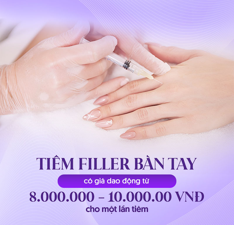 tiêm filler ngón tay bao nhiêu Tiền