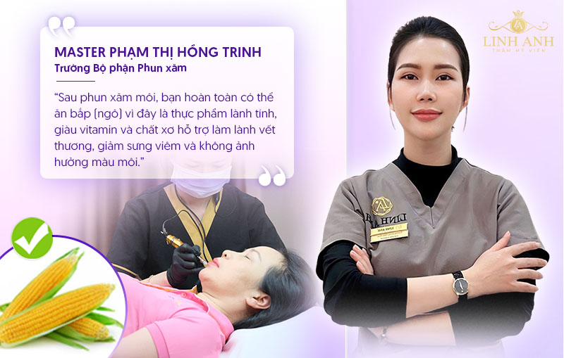 xăm ăn Bắp được không xăm ăn Bắp được không