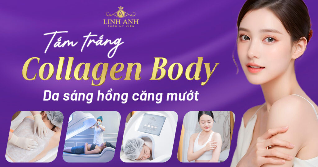 tắm trắng collagen body