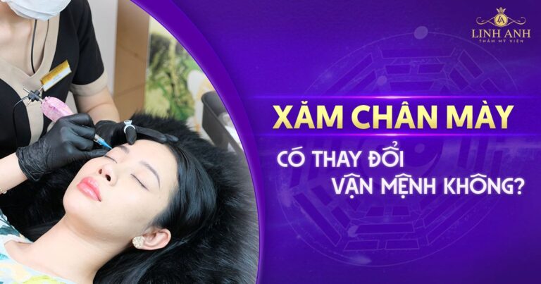 Phun xăm lông mày có phá tướng không? Có thay đổi vận mệnh không?