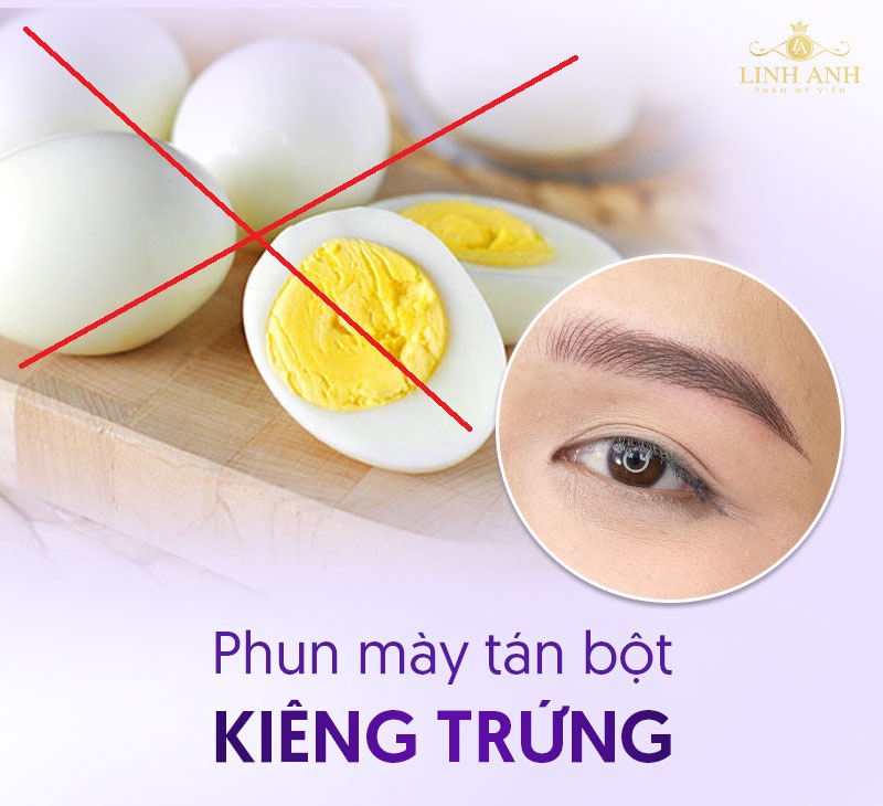 phun mày tán bột nên kiêng ăn gì phun mày tán bột nên kiêng ăn gì