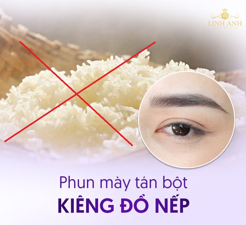 phun mày tán bột xong ăn gì phun mày tán bột xong ăn gì