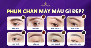 phun lông mày màu gì đẹp