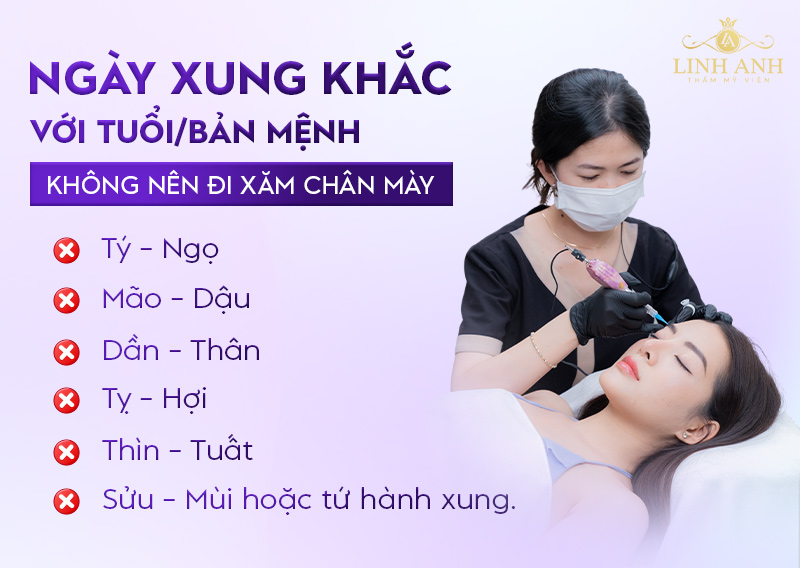 làm chân mày có cần coi ngày không làm chân mày có cần coi ngày không
