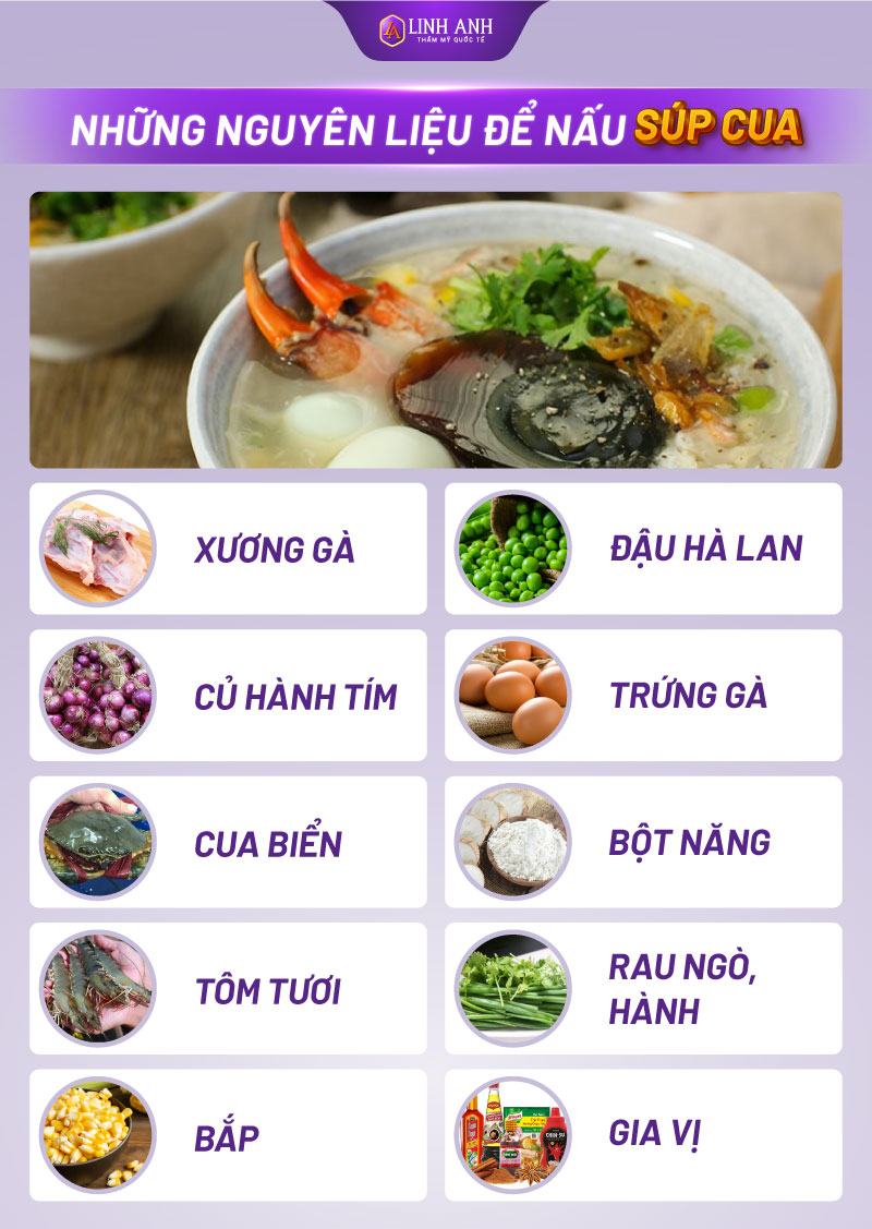 Ăn súp cua có mập không Ăn súp cua có mập không