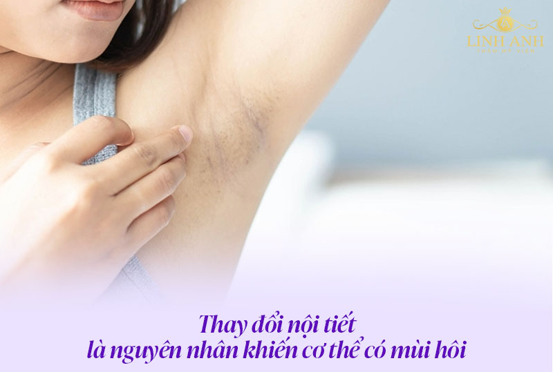 Tại sao bị hôi nách sau triệt lông Tại sao bị hôi nách sau triệt lông