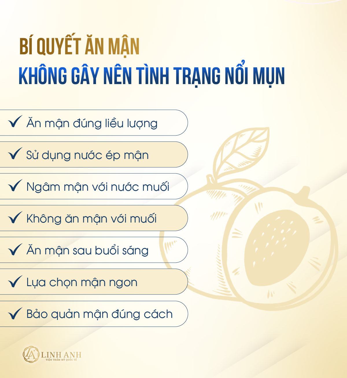 ăn nhiều mận có nổi mụn không ăn mận có bị nổi mụn không - Viện thẩm mỹ quốc tế Linh Anh