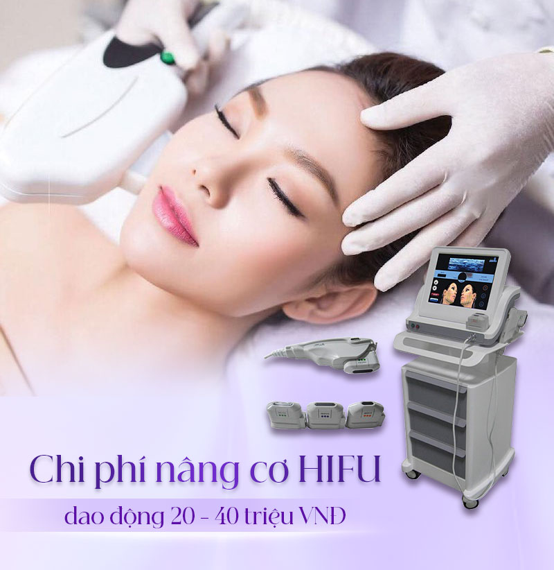 bảng giá Hifu bảng giá Hifu