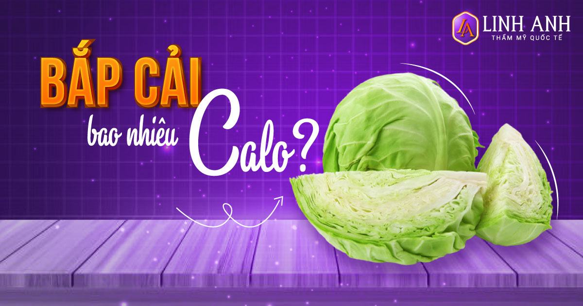 bắp cải bao nhiêu calo