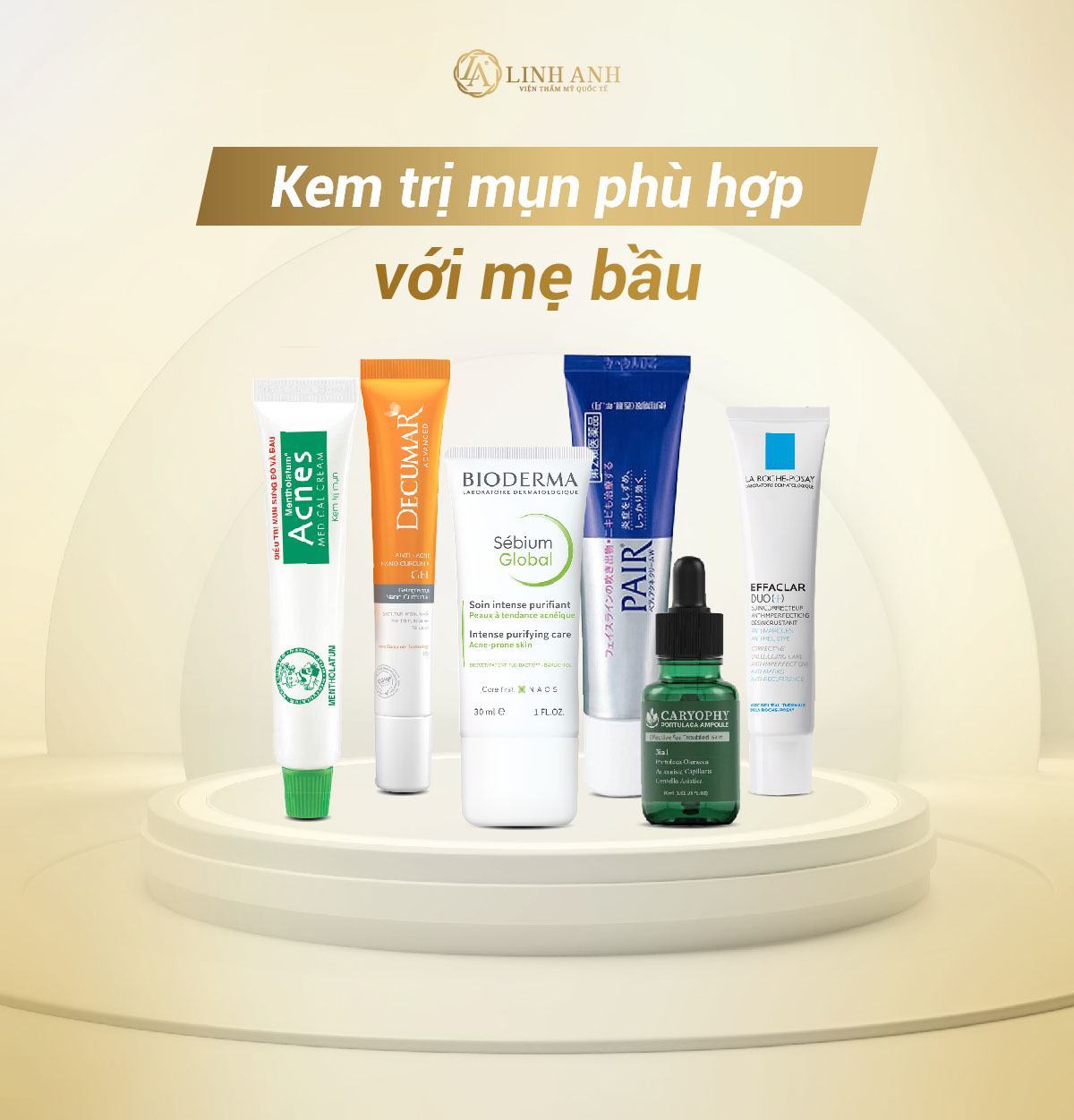 bí kíp trị mụn cho mẹ bầu bí kíp trị mụn cho bà bầu - Viện thẩm mỹ quốc tế Linh Anh