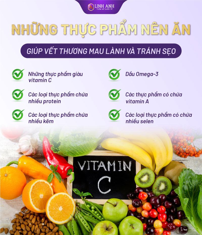 kiêng ăn gì để không bị sẹo lồi bị sẹo kiêng ăn những gì