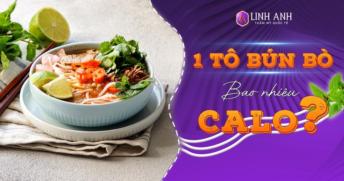bún bò bao nhiêu calo