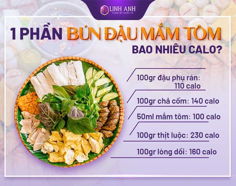 bún đậu bao nhiêu calo bún đậu bao nhiêu calo