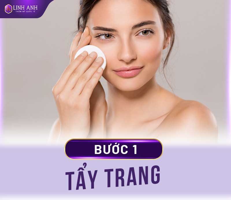 các bước chăm sóc da mặt