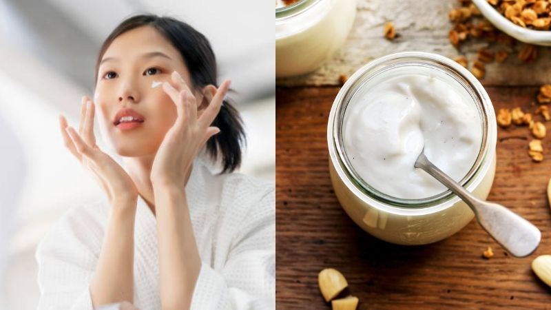 Cách làm mặt nạ trắng da bằng sữa chua