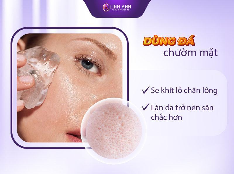 se khít lỗ chân lông mặt cách làm se khít lỗ chân lông