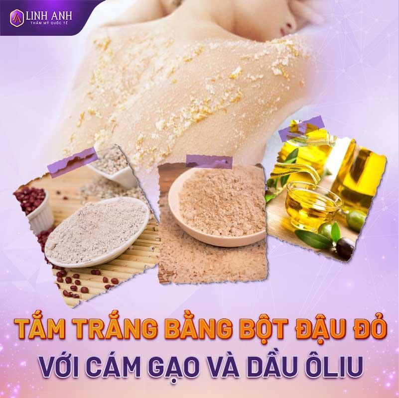alt= cach tam trang bang bot dau do