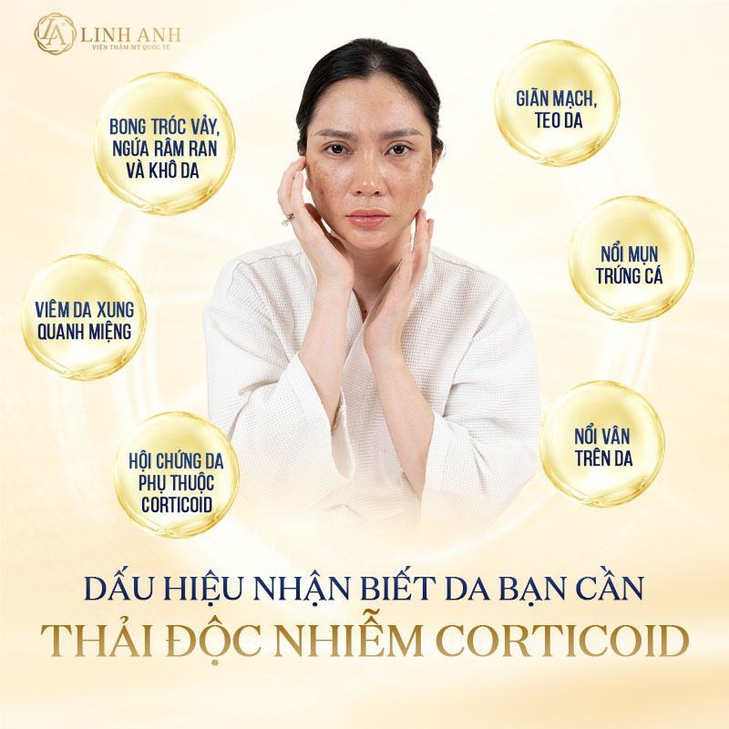 cách thải độc da nhiễm corticoid - Viện thẩm mỹ quốc tế Linh Anh cách thải độc da nhiễm corticoid - Viện thẩm mỹ quốc tế Linh Anh