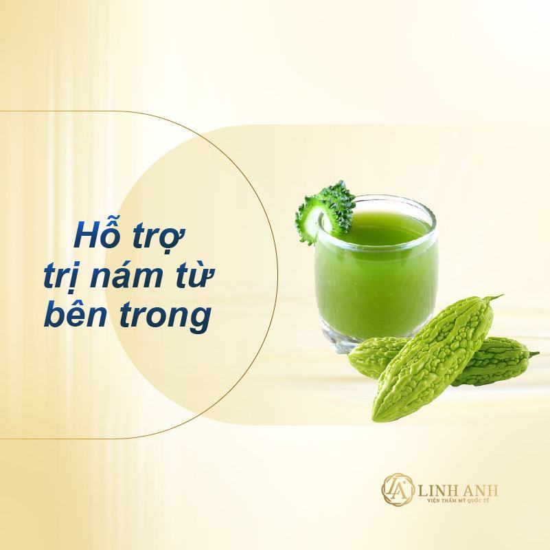 trị nám tàn nhang bằng khổ qua cách trị nám bằng mướp đắng hiệu quả - Viện thẩm mỹ quốc tế Linh Anh