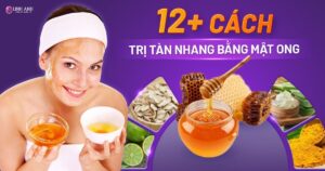 cach tri tan nhang bang mat ong 1