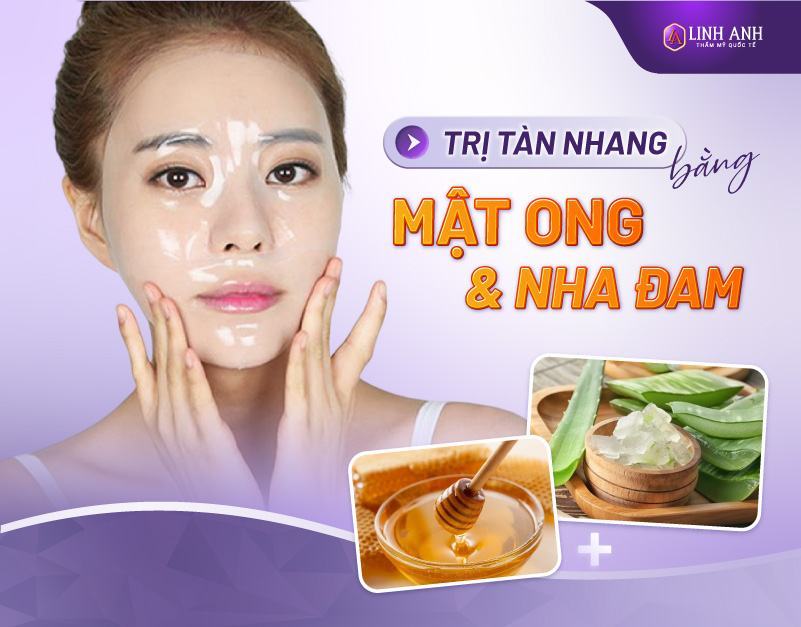 cách trị tàn nhang bằng mật ong và sữa tươi