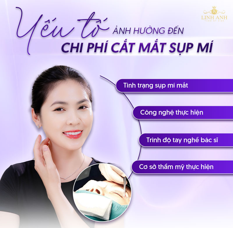 chi phí cắt mí sụp chi phí cắt mí sụp
