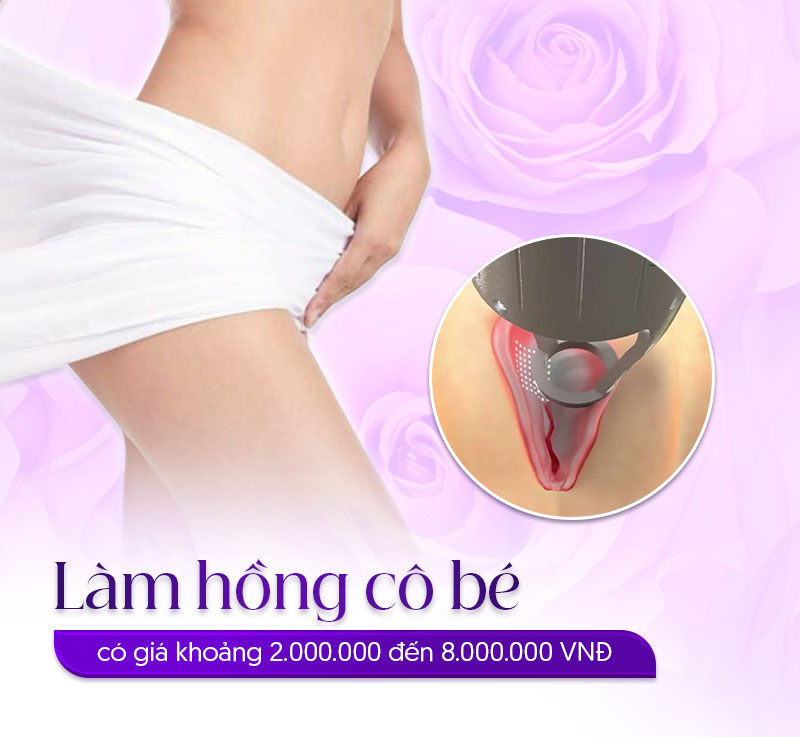 chi phí làm hồng vùng kín chi phí làm hồng vùng kín