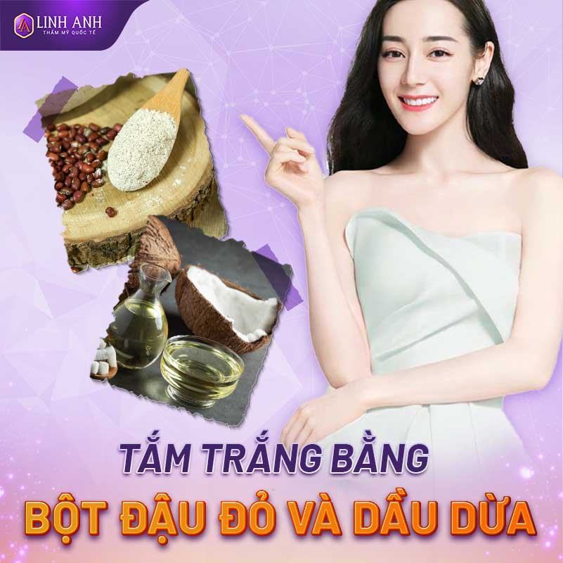 tắm bột đậu đỏ bao lâu thì trắng công thức tắm trắng bằng bột đậu đỏ