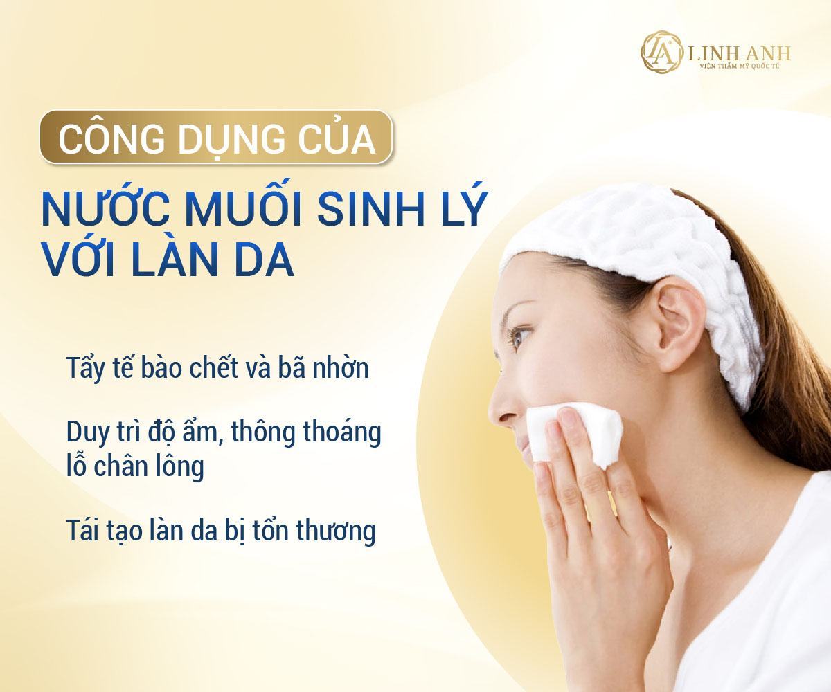trị mụn bằng nước muối sinh lý dùng nước muối sinh lý trị mụn - Viện thẩm mỹ quốc tế Linh Anh