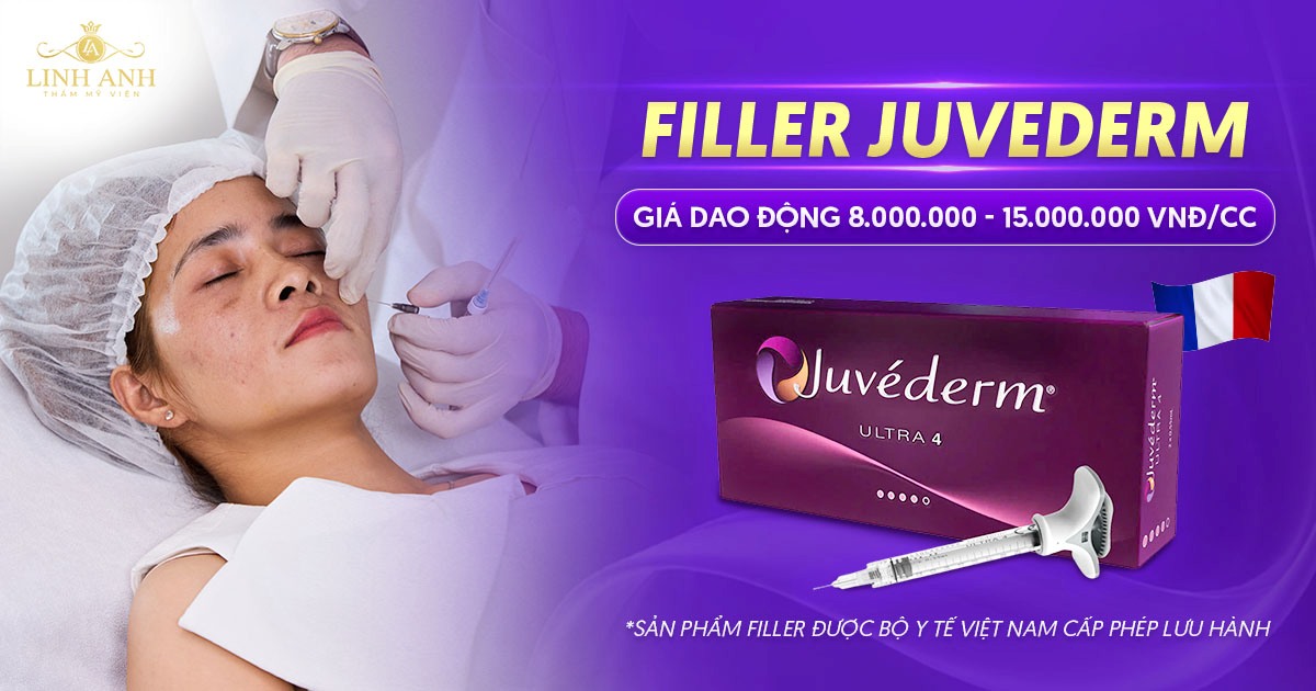 Filler Juvederm giá bao nhiêu? Bảng giá mới nhất