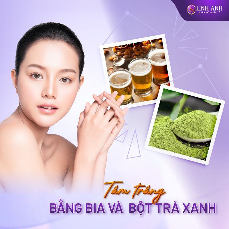 hướng dẫn cách tắm trắng bằng bia
