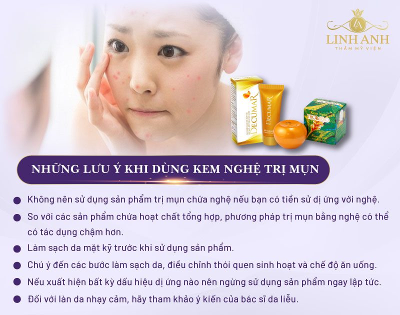 kem nghệ trị mụn kem nghệ trị mụn hiệu quả
