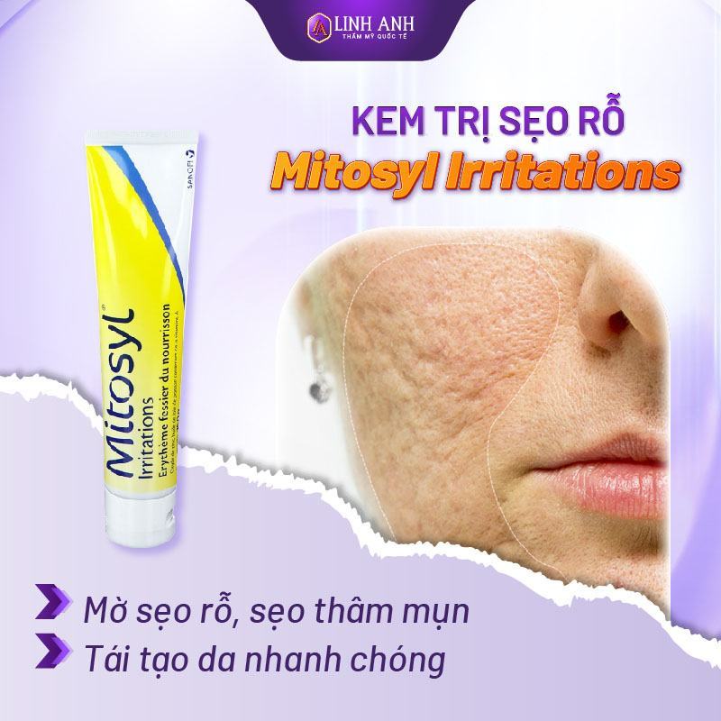 kem trị sẹo rỗ nhật
